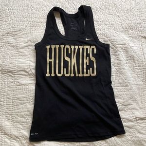 Vintage Nike University of Washington Huskies Dri-Fit Racerback Tank Top